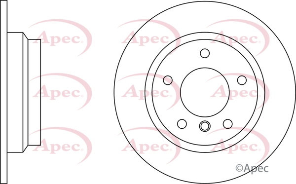 APEC féktárcsa - DSK536 - TothCarparts
