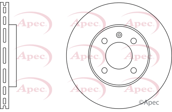 APEC féktárcsa - DSK568 - TothCarparts