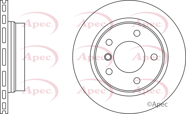 APEC féktárcsa - DSK681 - TothCarparts