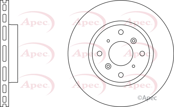 APEC féktárcsa - DSK693 - TothCarparts