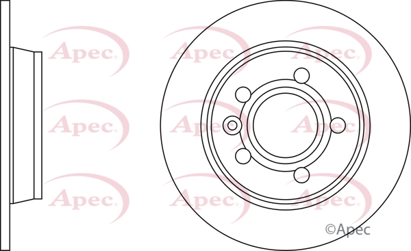 APEC féktárcsa - DSK710 - TothCarparts