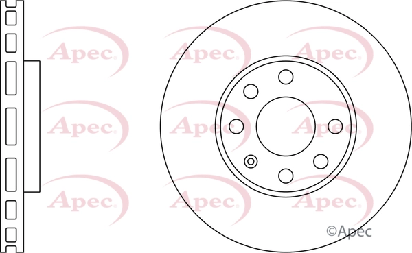 APEC féktárcsa - DSK809 - TothCarparts