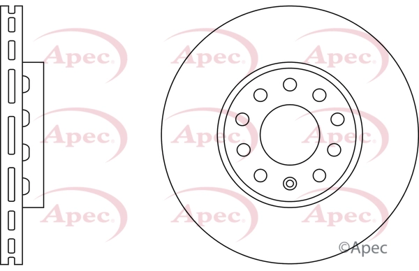 APEC féktárcsa - DSK911 - TothCarparts