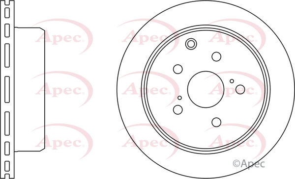 APEC féktárcsa - DSK937 - TothCarparts