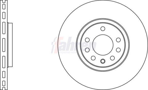 Fahren féktárcsa - FBD6069 - TothCarparts