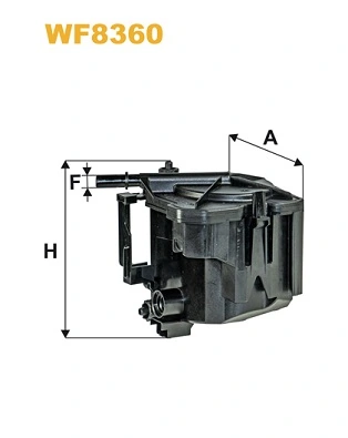 ANDEL Üzemanyagszűrő - ANF0141 - TothCarparts