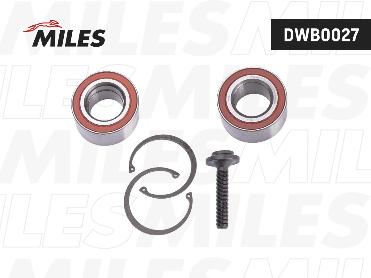 MILES kerékcsapágy készlet - DWB0027 - TothCarparts