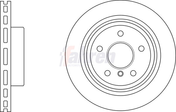 Fahren féktárcsa - FBD6783 - TothCarparts