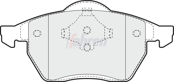 Fahren fékbetétkészlet, tárcsafék - FBP3305 - TothCarparts