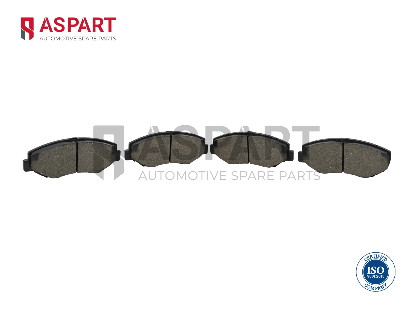 ASPART fékbetétkészlet, tárcsafék - 3BPA1242 - TothCarparts