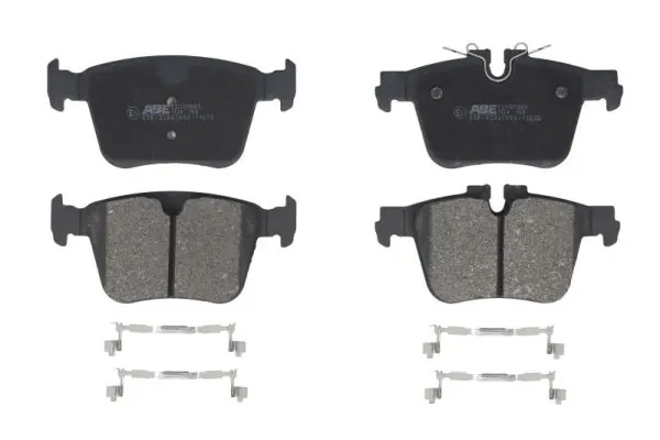 ABE fékbetétkészlet, tárcsafék - C2V011ABE - TothCarparts