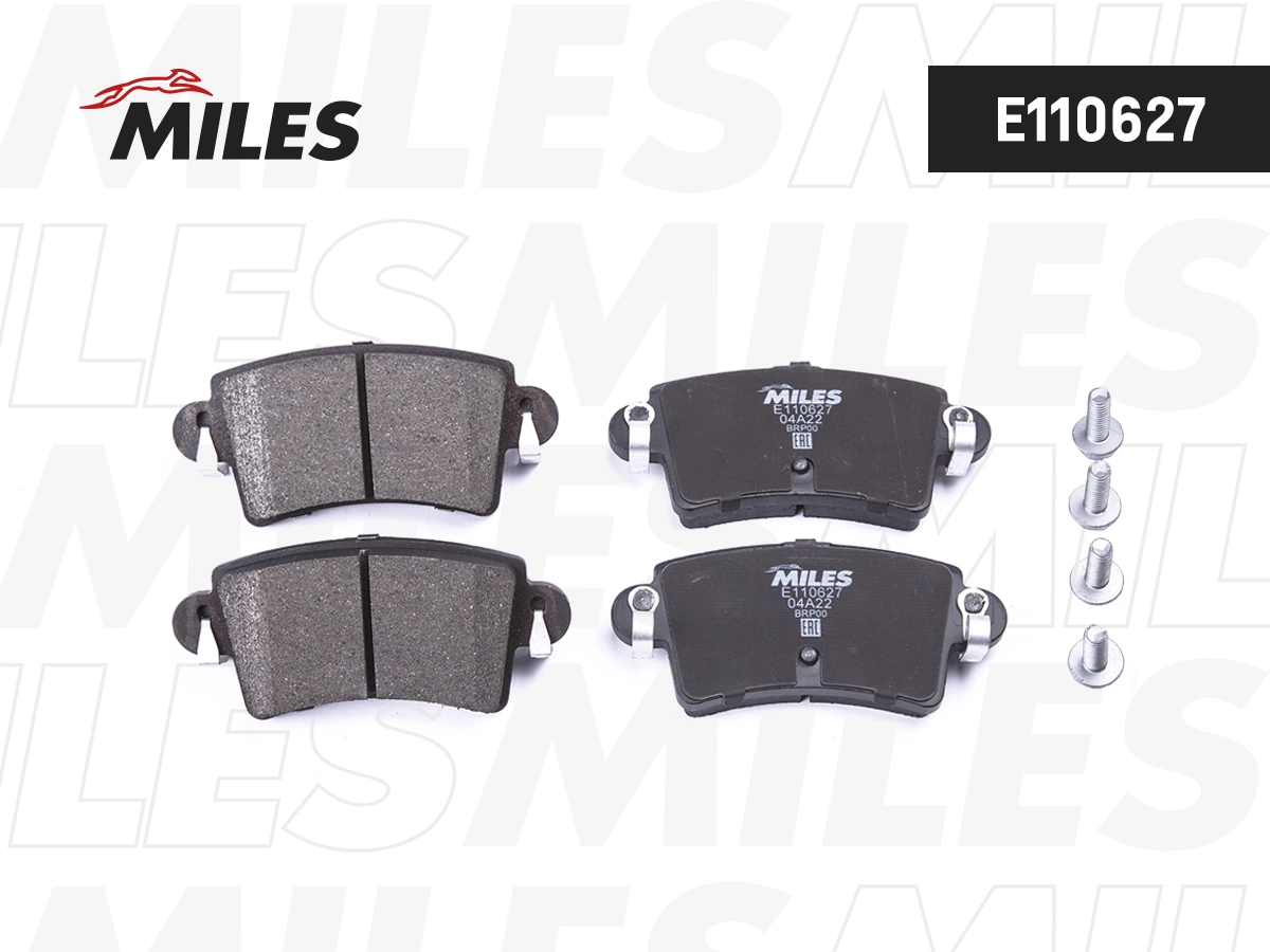 MILES fékbetétkészlet, tárcsafék - E110627 - TothCarparts