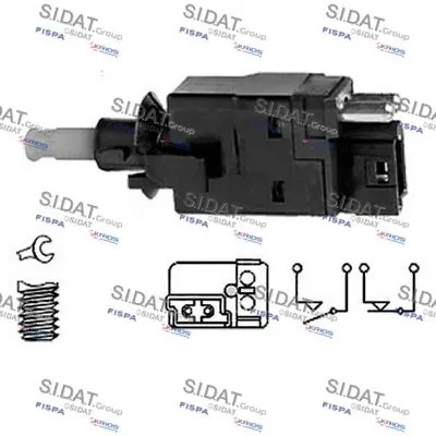 AUTOTEAM Féklámpakapcsoló - E140028 - TothCarparts