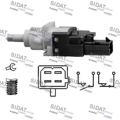 AUTOTEAM Féklámpakapcsoló - E140056 - TothCarparts