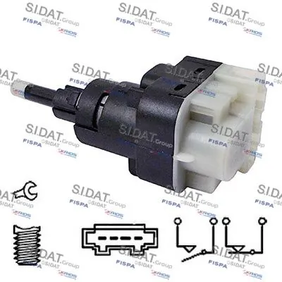 AUTOTEAM Féklámpakapcsoló - E140100 - TothCarparts