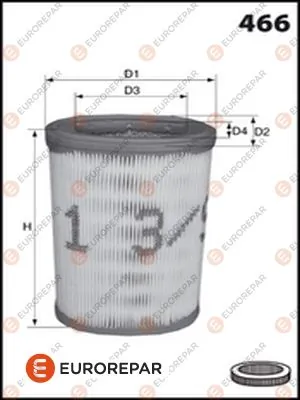EUROREPAR légszűrő - E147325 - TothCarparts