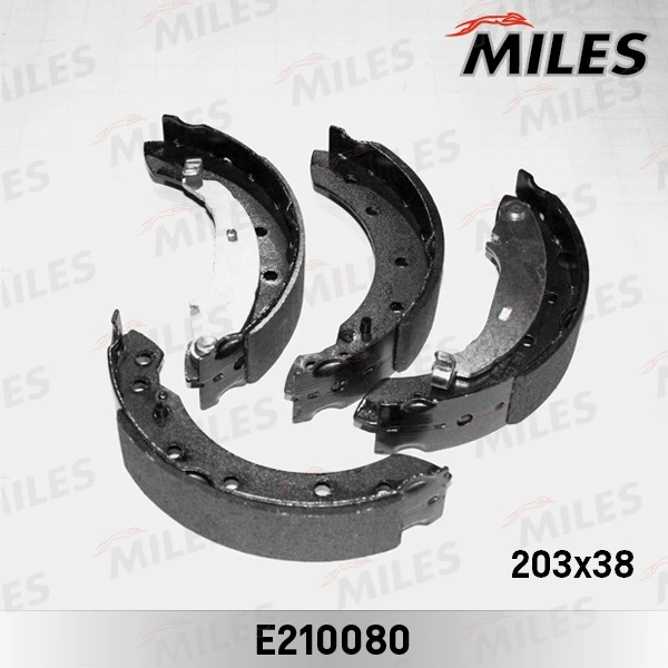 MILES fékpofakészlet - E210080 - TothCarparts