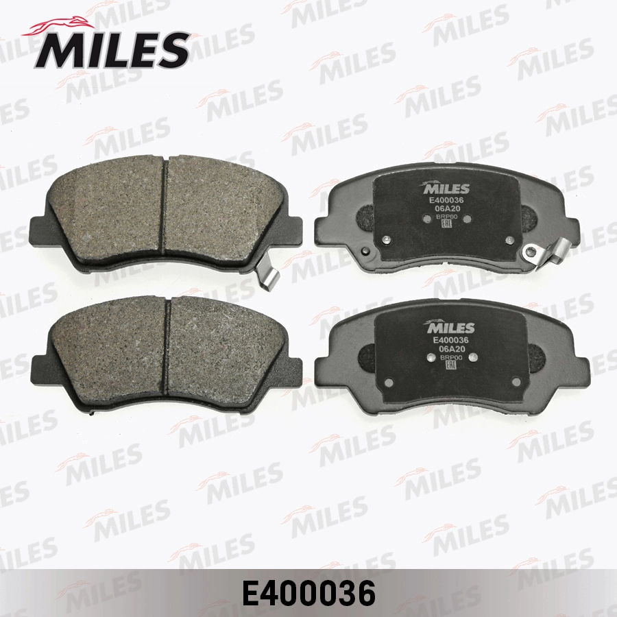 MILES fékbetétkészlet, tárcsafék - E400036 - TothCarparts