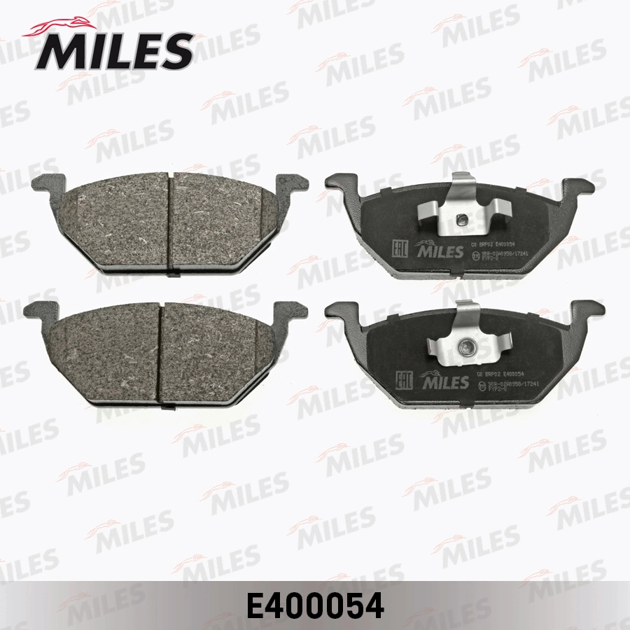 MILES fékbetétkészlet, tárcsafék - E400054 - TothCarparts
