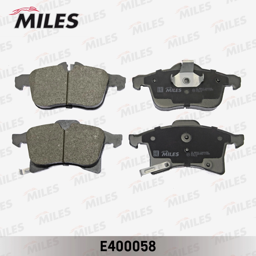 MILES fékbetétkészlet, tárcsafék - E400058 - TothCarparts
