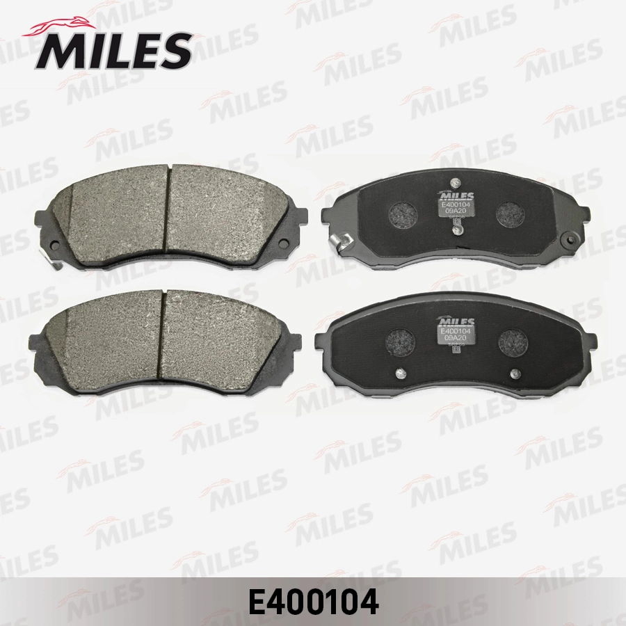 MILES fékbetétkészlet, tárcsafék - E400104 - TothCarparts