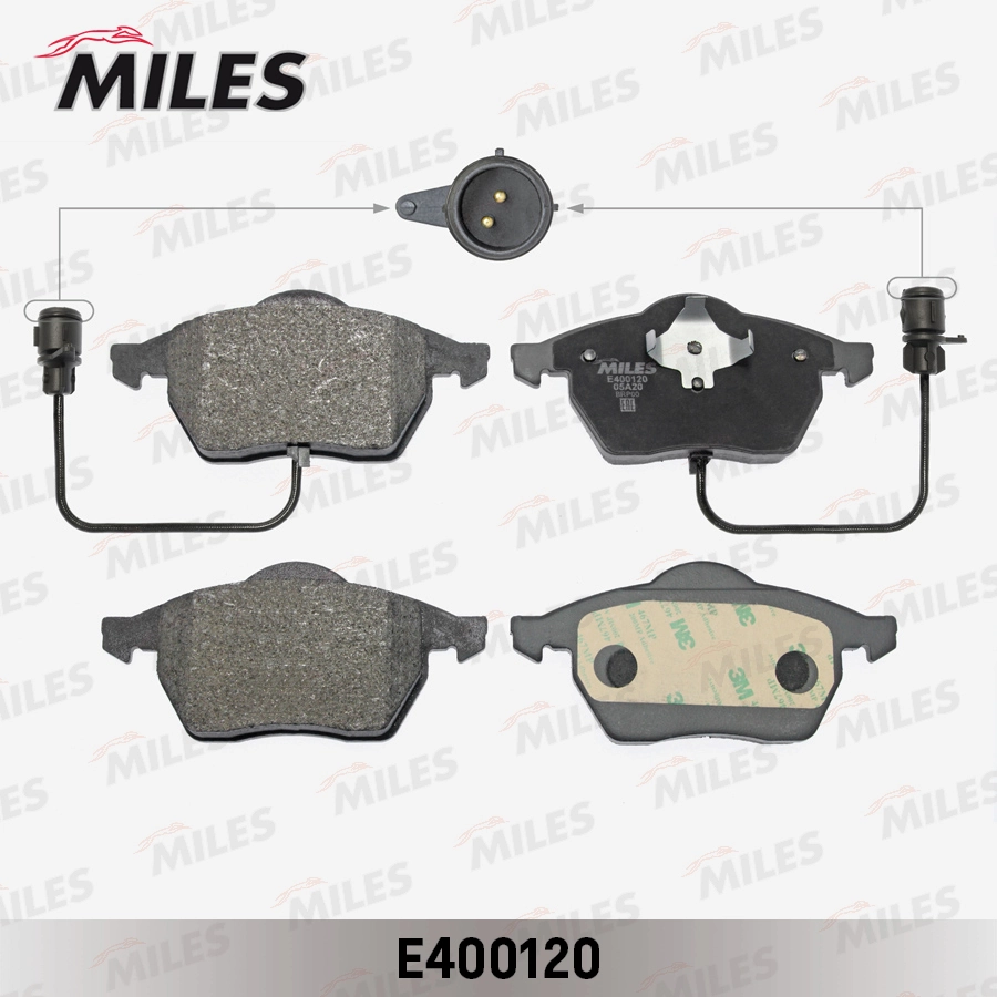 MILES fékbetétkészlet, tárcsafék - E400120 - TothCarparts