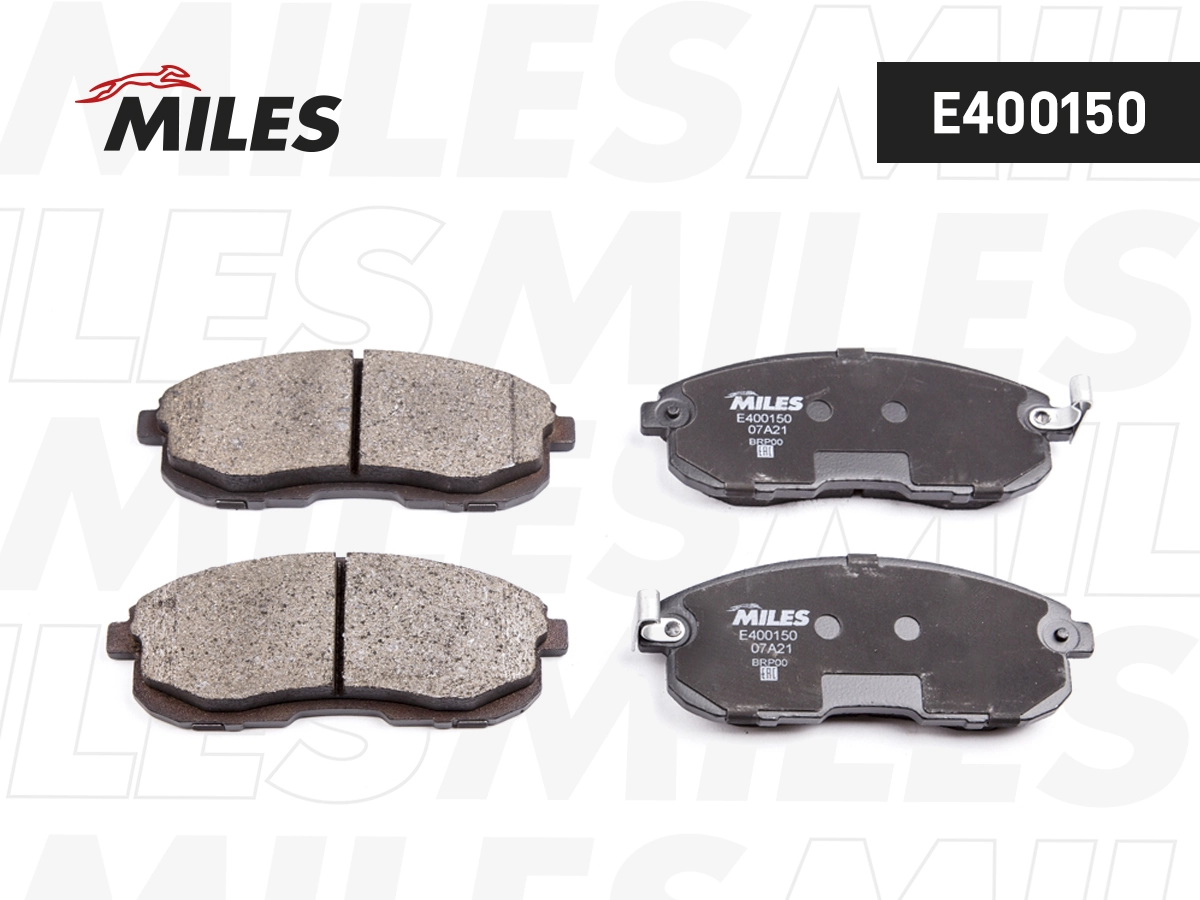 MILES fékbetétkészlet, tárcsafék - E400150 - TothCarparts