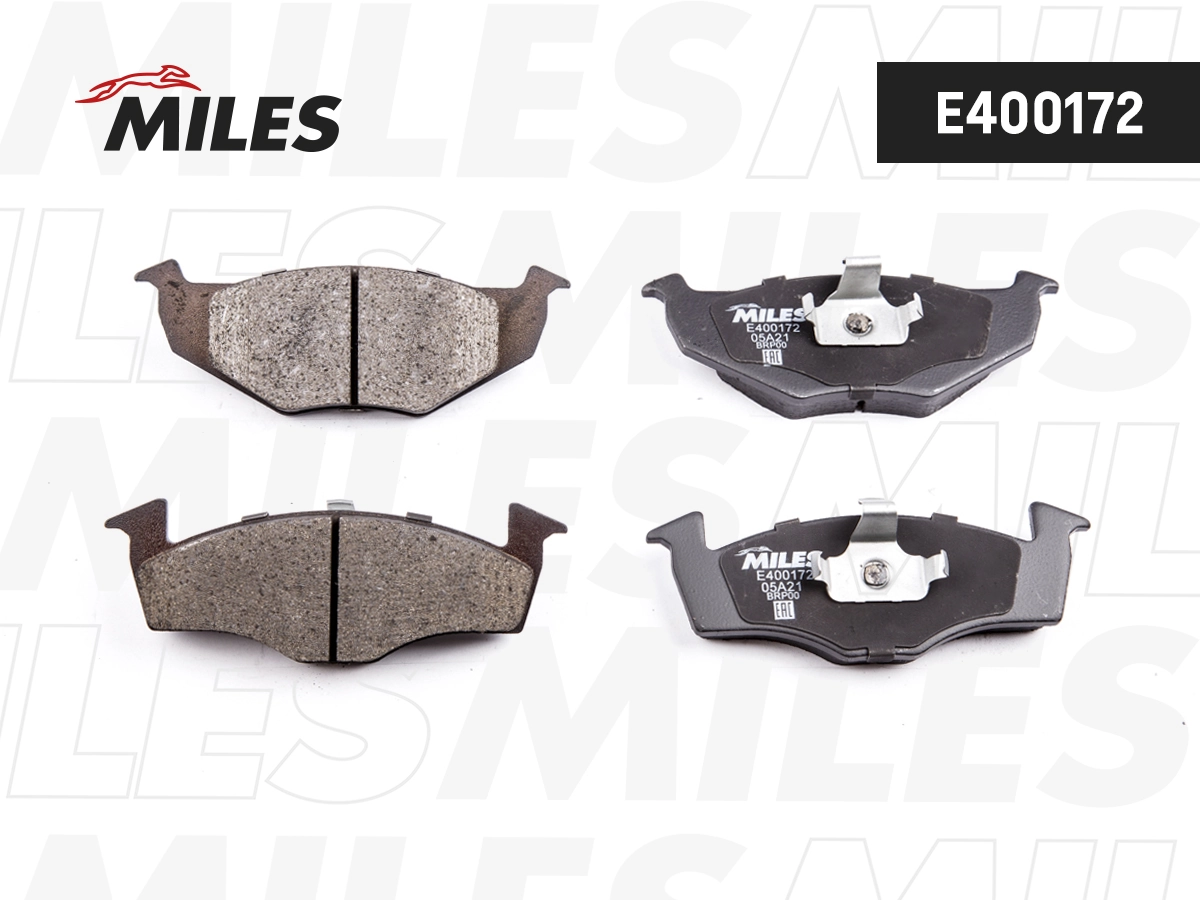 MILES fékbetétkészlet, tárcsafék - E400172 - TothCarparts