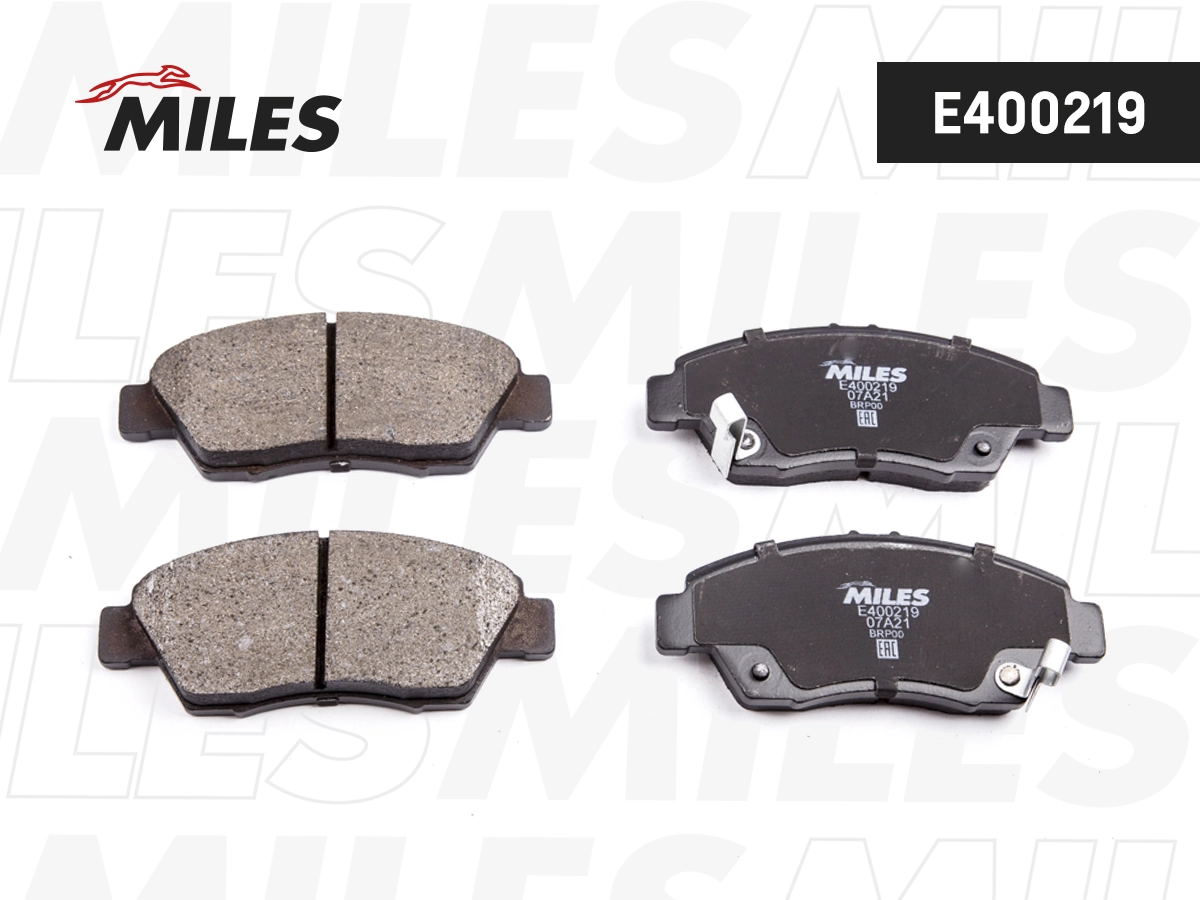 MILES fékbetétkészlet, tárcsafék - E400219 - TothCarparts
