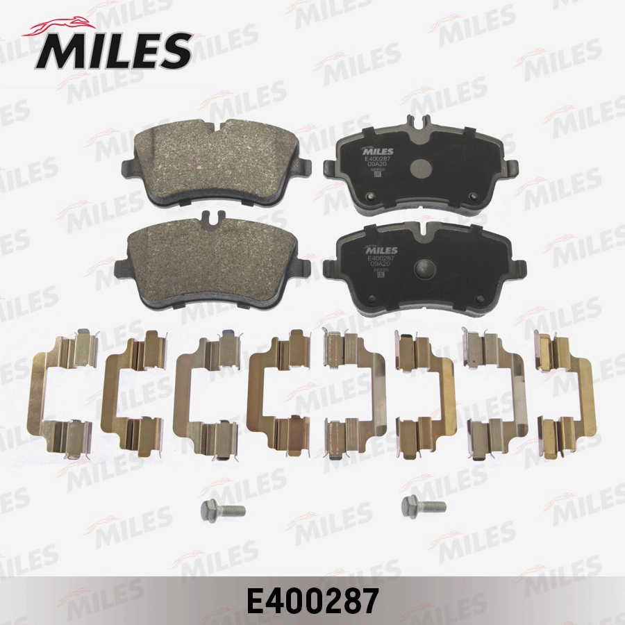 MILES fékbetétkészlet, tárcsafék - E400287 - TothCarparts