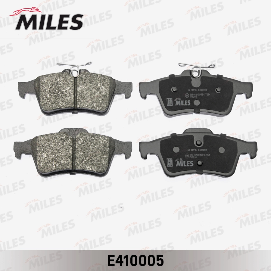 MILES fékbetétkészlet, tárcsafék - E410005 - TothCarparts