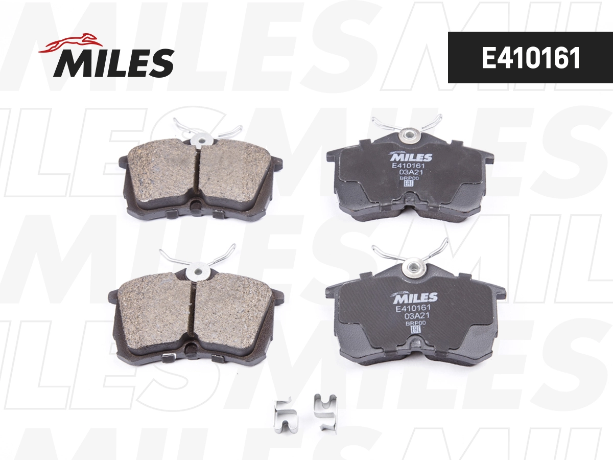 MILES fékbetétkészlet, tárcsafék - E410161 - TothCarparts