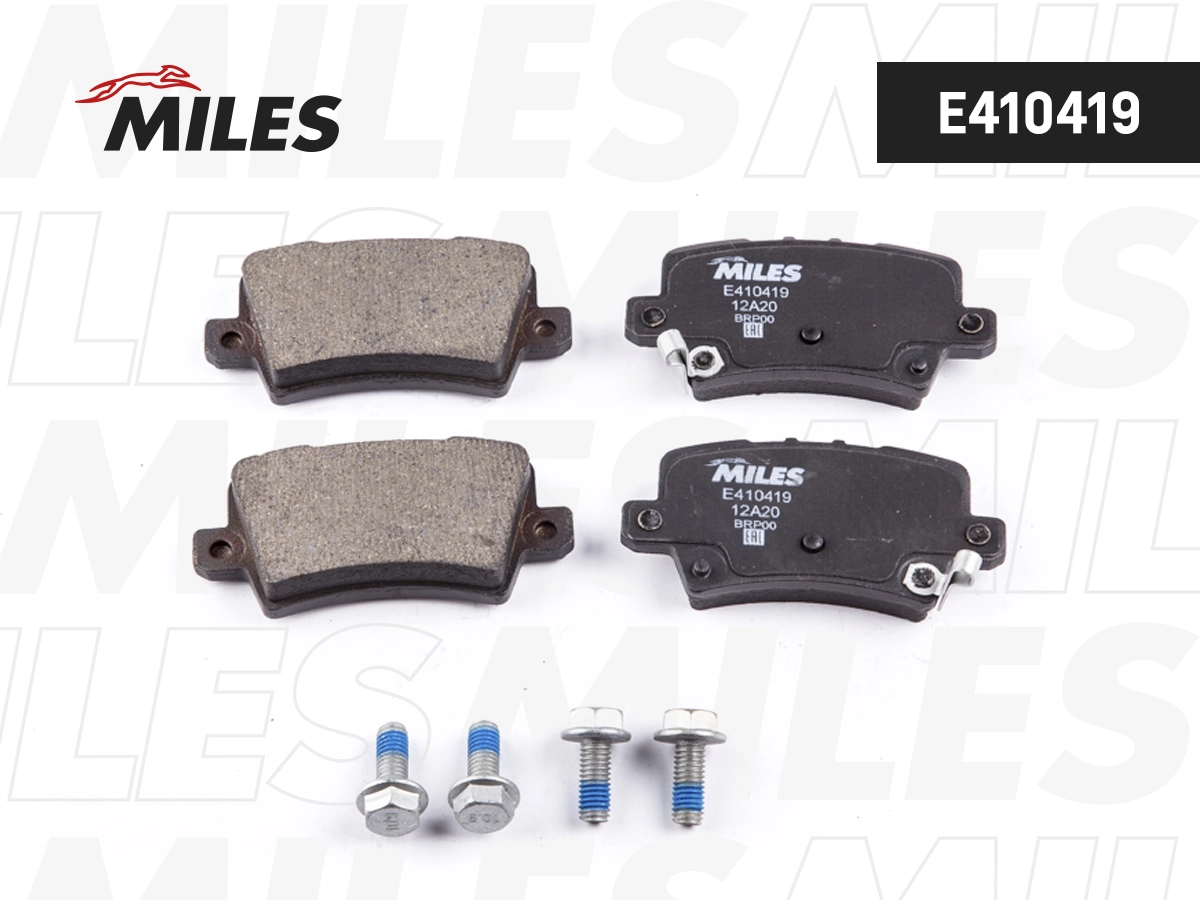 MILES fékbetétkészlet, tárcsafék - E410419 - TothCarparts