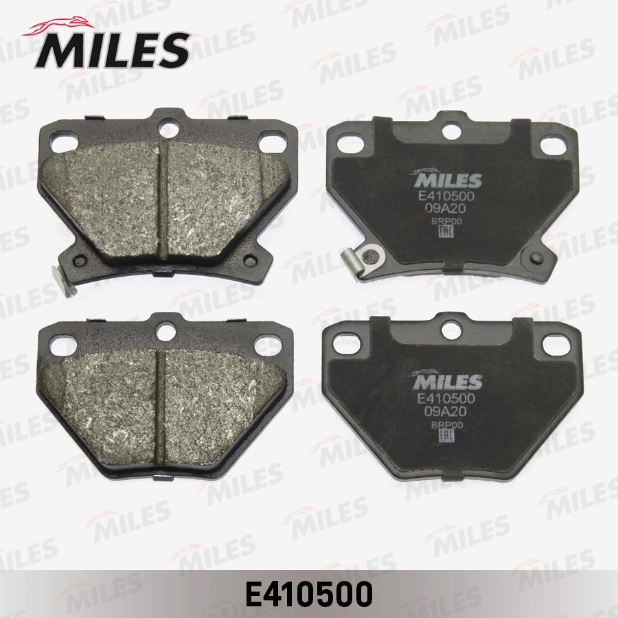 MILES fékbetétkészlet, tárcsafék - E410500 - TothCarparts