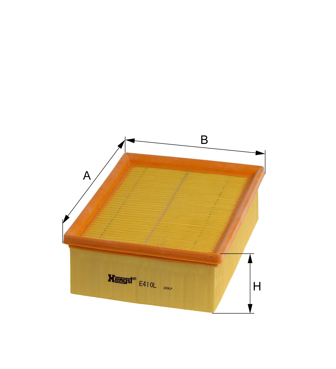 HENGST FILTER légszűrő - E410L - TothCarparts
