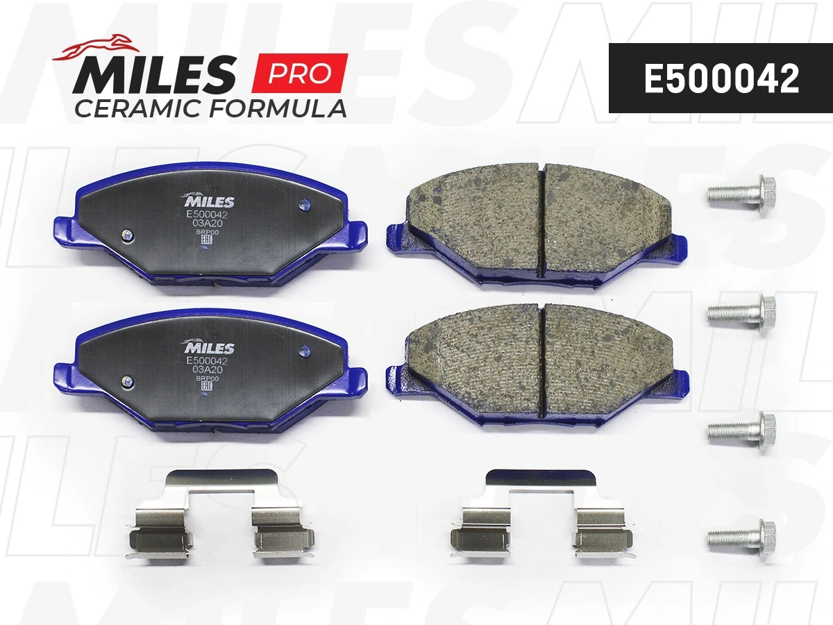 MILES fékbetétkészlet, tárcsafék - E500042 - TothCarparts