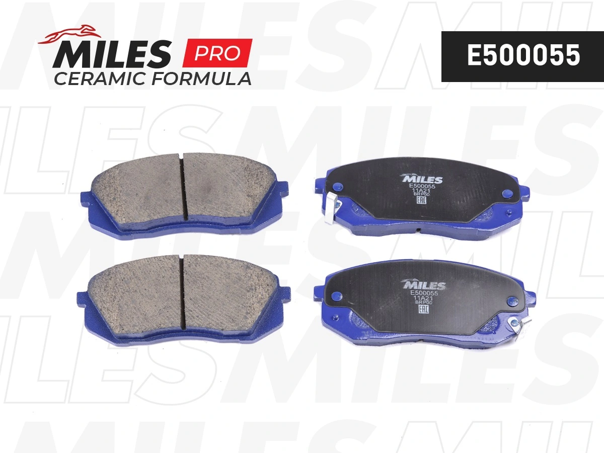 MILES fékbetétkészlet, tárcsafék - E500055 - TothCarparts