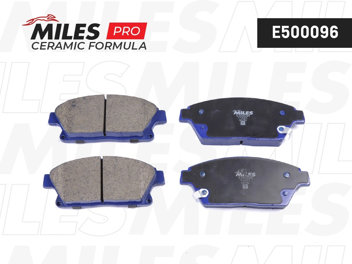 MILES fékbetétkészlet, tárcsafék - E500096 - TothCarparts