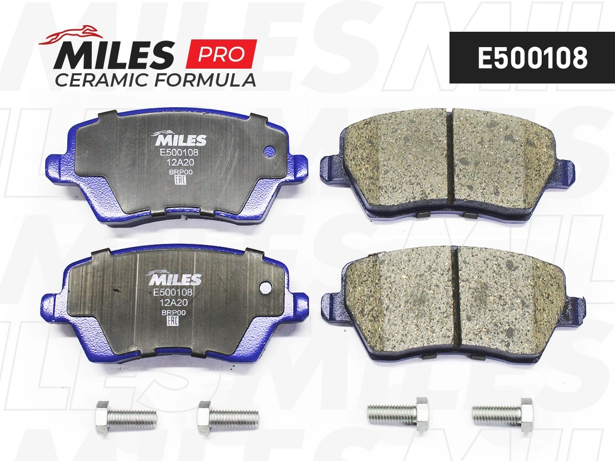 MILES fékbetétkészlet, tárcsafék - E500108 - TothCarparts