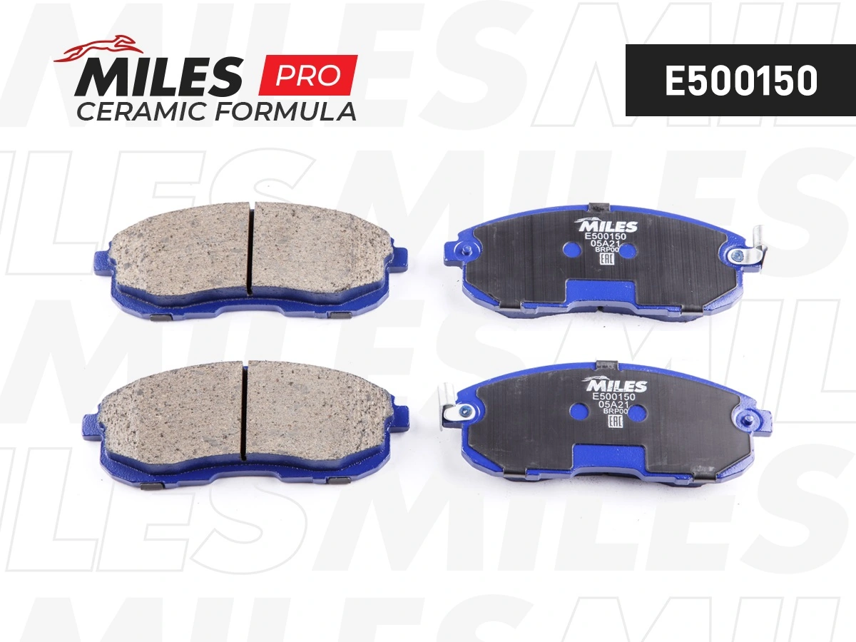 MILES fékbetétkészlet, tárcsafék - E500150 - TothCarparts