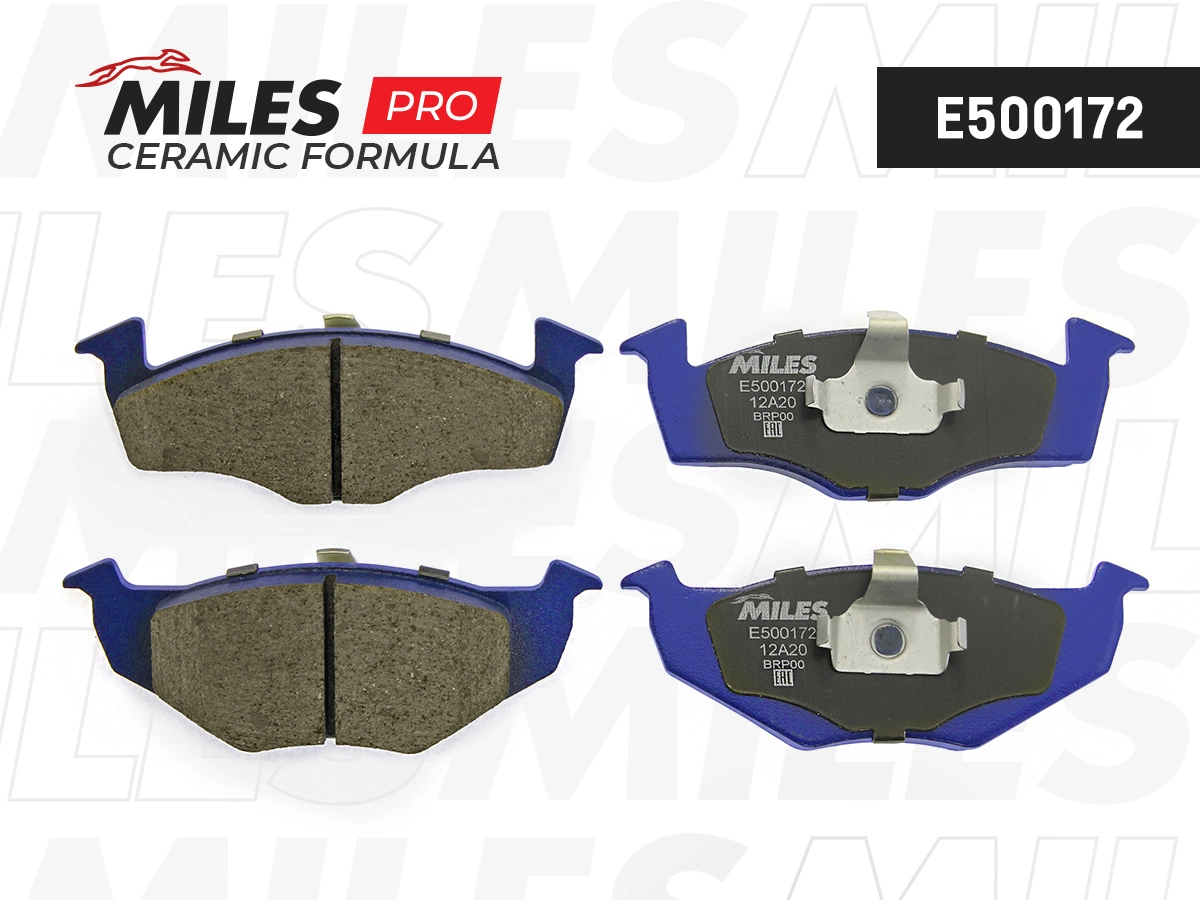 MILES fékbetétkészlet, tárcsafék - E500172 - TothCarparts