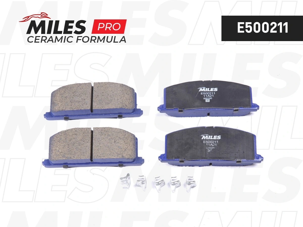 MILES fékbetétkészlet, tárcsafék - E500211 - TothCarparts