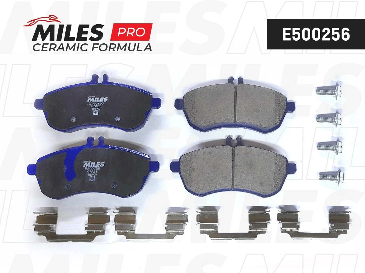 MILES fékbetétkészlet, tárcsafék - E500256 - TothCarparts
