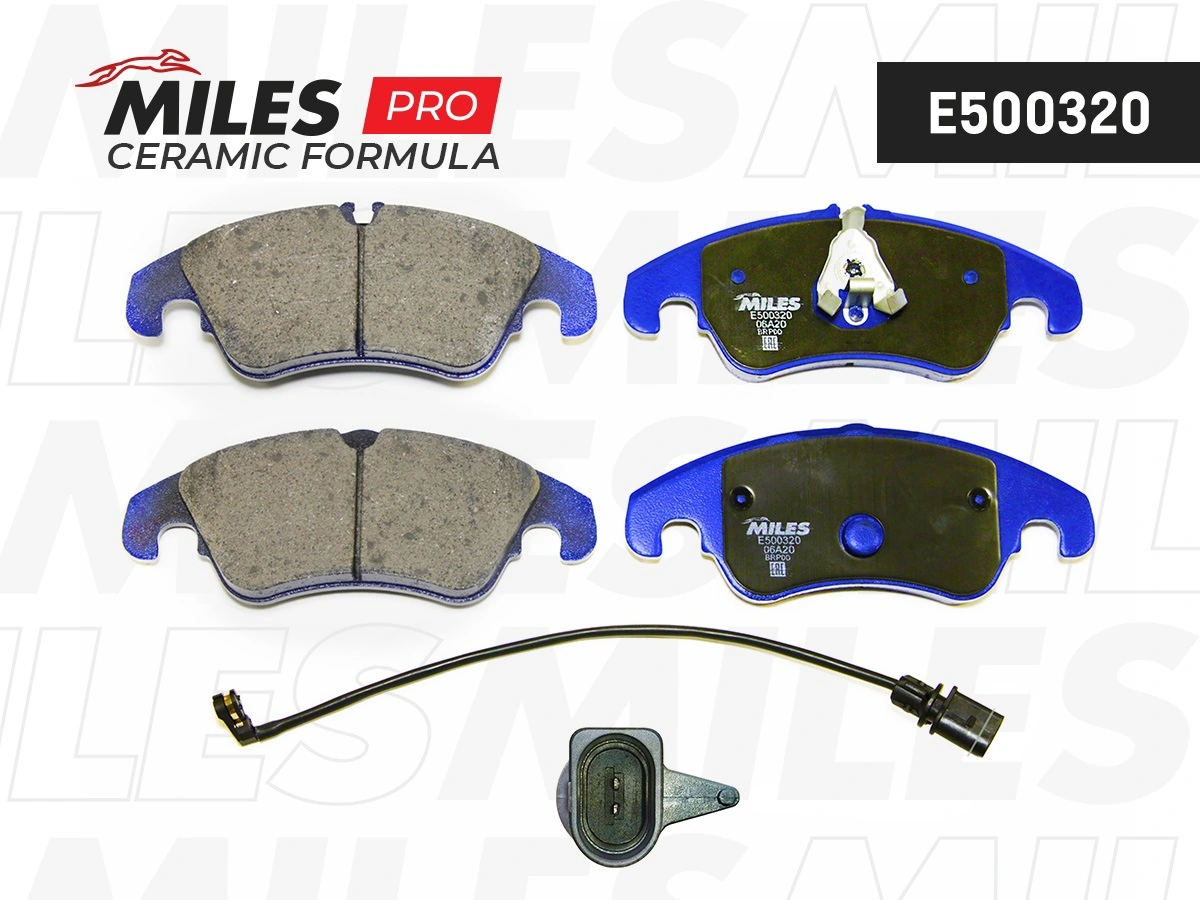 MILES fékbetétkészlet, tárcsafék - E500320 - TothCarparts