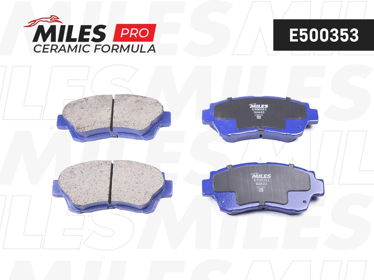 MILES fékbetétkészlet, tárcsafék - E500353 - TothCarparts