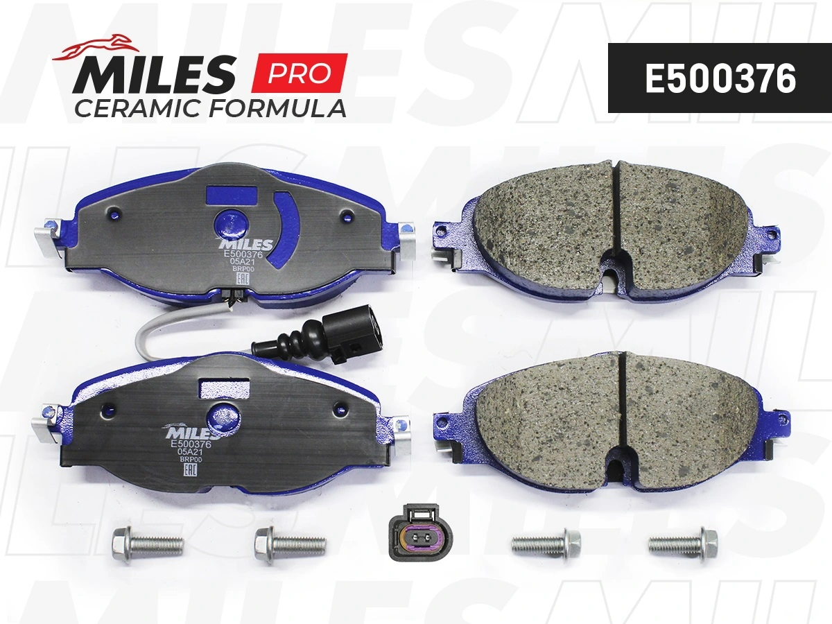 MILES fékbetétkészlet, tárcsafék - E500376 - TothCarparts