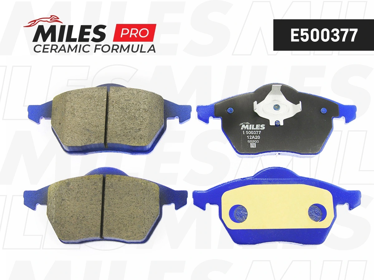 MILES fékbetétkészlet, tárcsafék - E500377 - TothCarparts