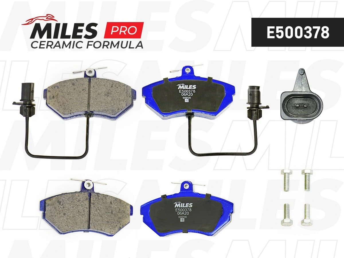 MILES fékbetétkészlet, tárcsafék - E500378 - TothCarparts