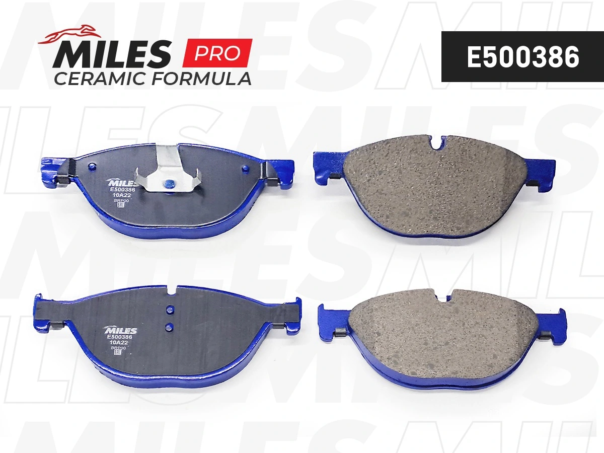 MILES fékbetétkészlet, tárcsafék - E500386 - TothCarparts