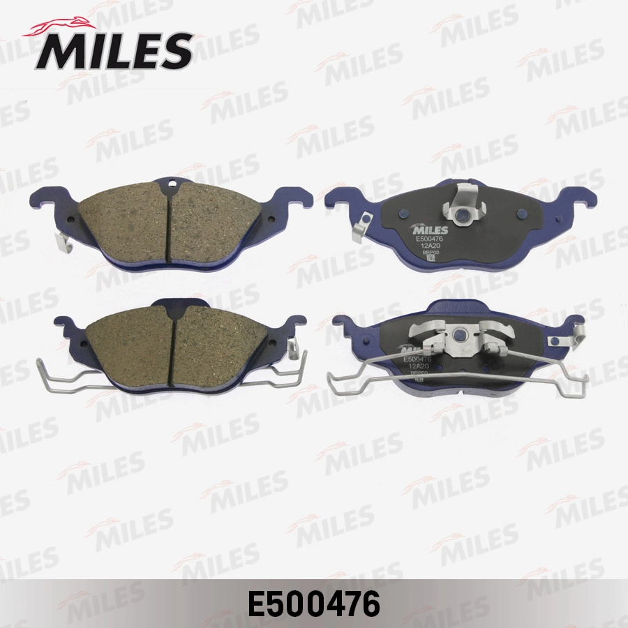 MILES fékbetétkészlet, tárcsafék - E500476 - TothCarparts